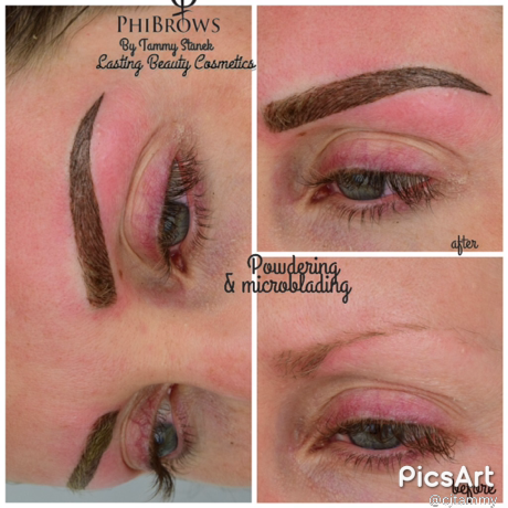 Permanent makeup, Microblading eyebrows by Lasting Beauty Cosmetics